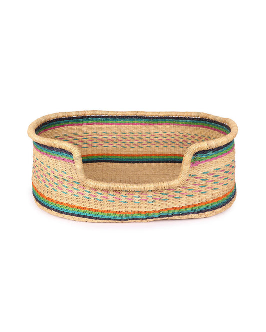 The Handwoven Veta Vera Dog Basket - Large