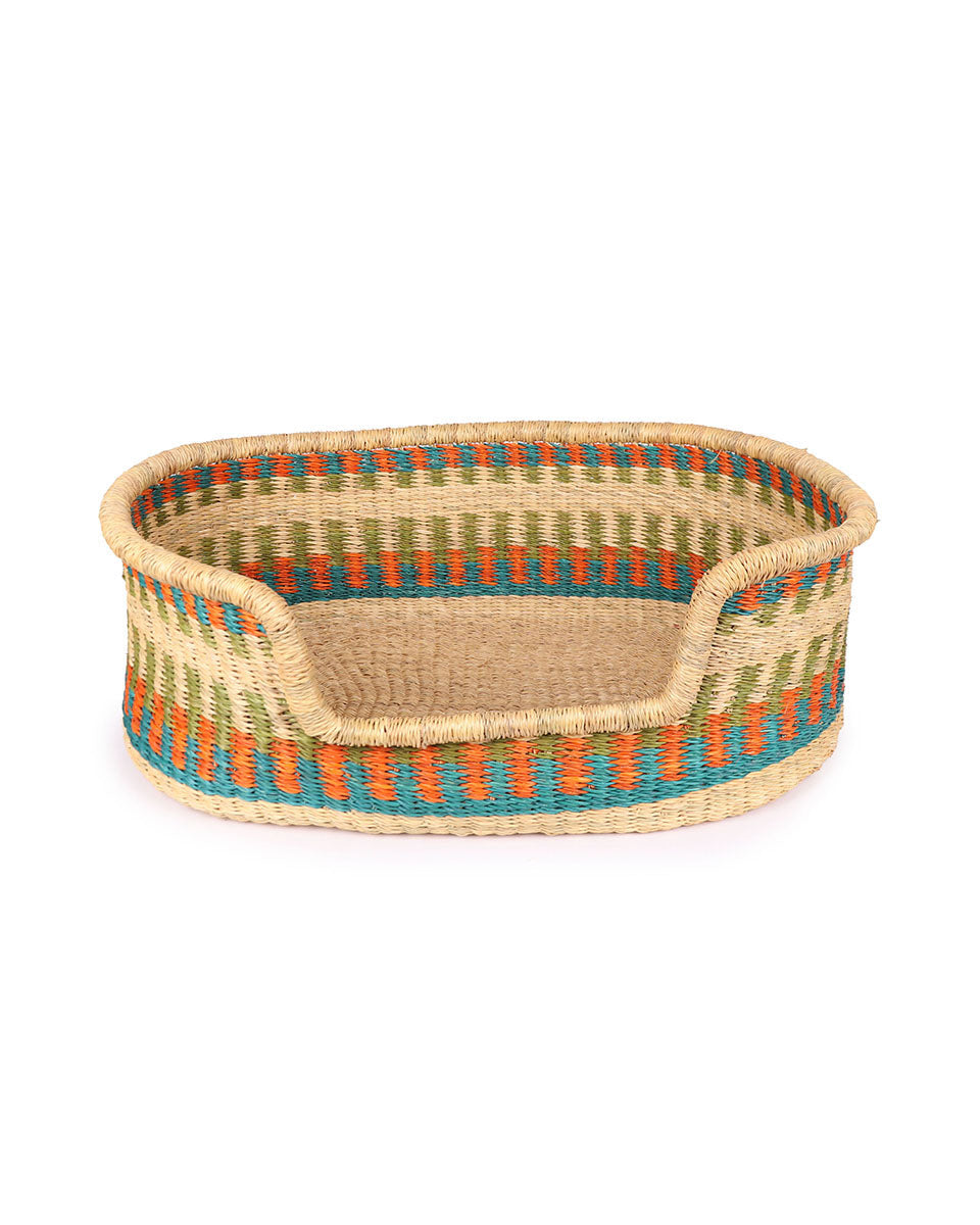 The Handwoven Veta Vera Dog Basket Small